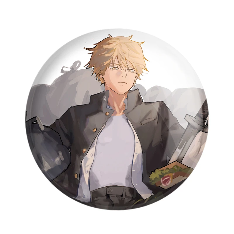 مگنت خندالو طرح دنجی انیمه مرد اره ای کد 17856