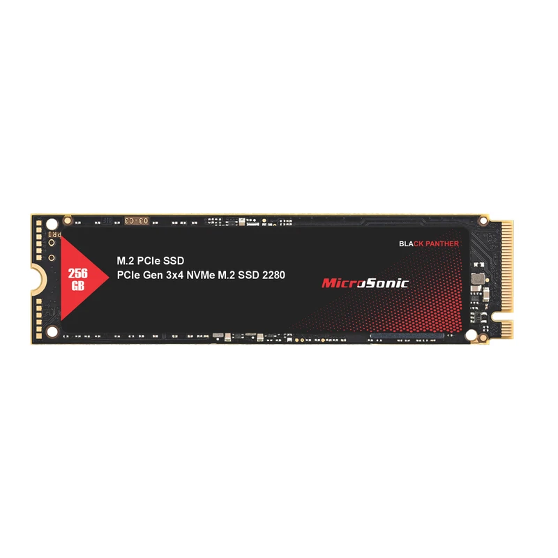 اس اس دی اینترنال PCIe Gen3 x4 میکروسونیک مدل BLACK PANTHER ظرفیت 256 گیگابایت