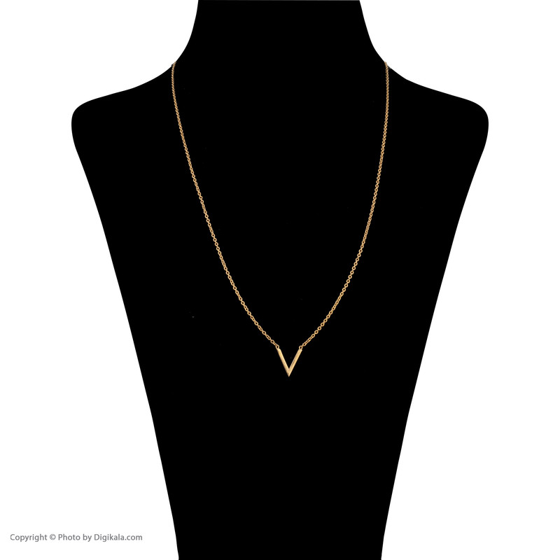 گردنبند طلا 18 عیار زنانه پرسته مدل WN397
