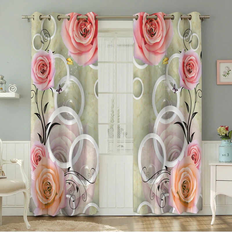 پرده نیروانا طرح مدرن  مدل مخمل کد 8392سایز 140×280 سانتی متر