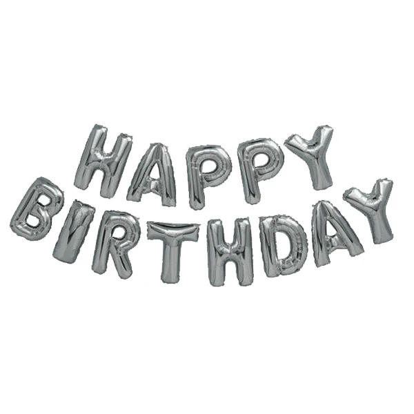 عکس شماره 2 : بادکنک فویلی طرح هپی برز دی مجموعه 13 عددی