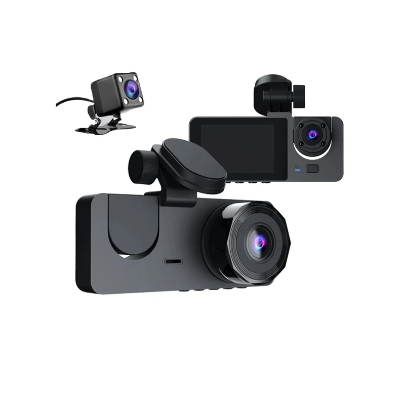 دوربین ثبت وقایع خودرو مدل BlackBox Dvr Dual Lens مجموعه 3 عددی