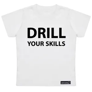 تی شرت آستین کوتاه دخترانه 27 مدل Drill Your Skills کد MH967