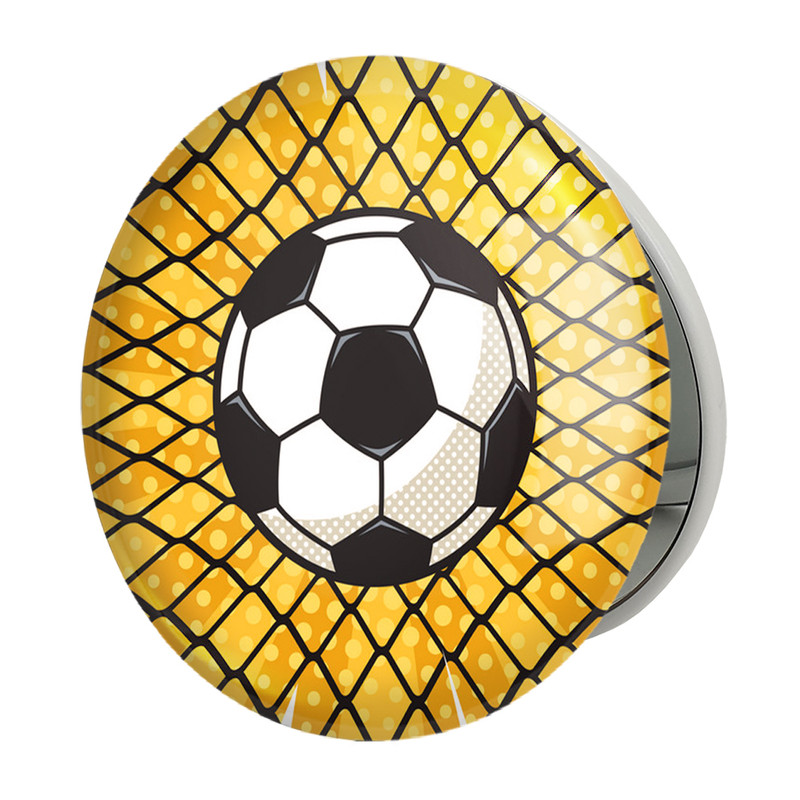 آینه جیبی خندالو طرح فوتبال Football مدل تاشو کد 25953 