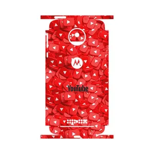 MAHOOT Youtube-FullSkin Cover Sticker for Motorola Moto Z