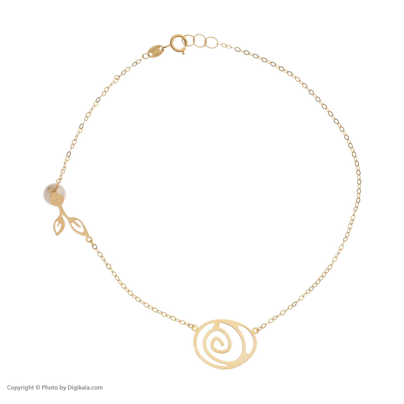 پابند طلا 18 عیار زنانه مایا ماهک مدل MA0153 -  - 2