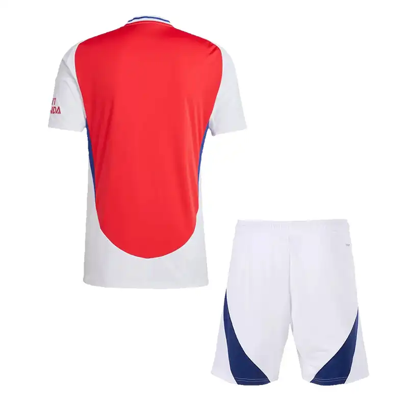 ست تی شرت و شلوارک ورزشی مردانه مدل آرسنال Home 2025