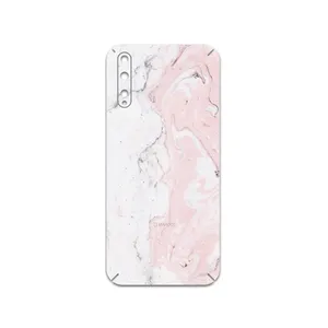 MAHOOT  Blanco-Pink-Marble Cover Sticker for Huawei Y8p