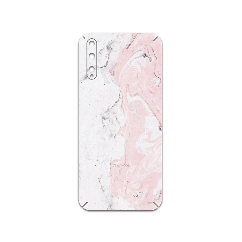 برچسب پوششی ماهوت مدل Blanco-Pink-Marble مناسب برای گوشی موبایل هوآوی Y8p