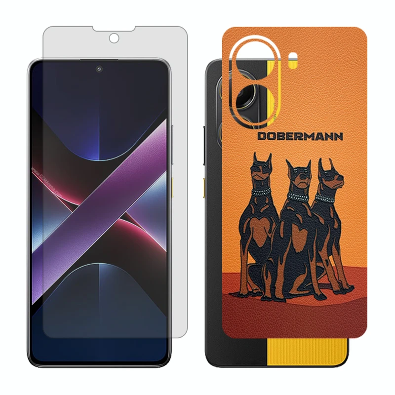 محافظ صفحه نمایش شفاف گلس مدل Together مناسب برای گوشی موبایل شیائومی Poco X7 Pro به همراه برچسب پوششی