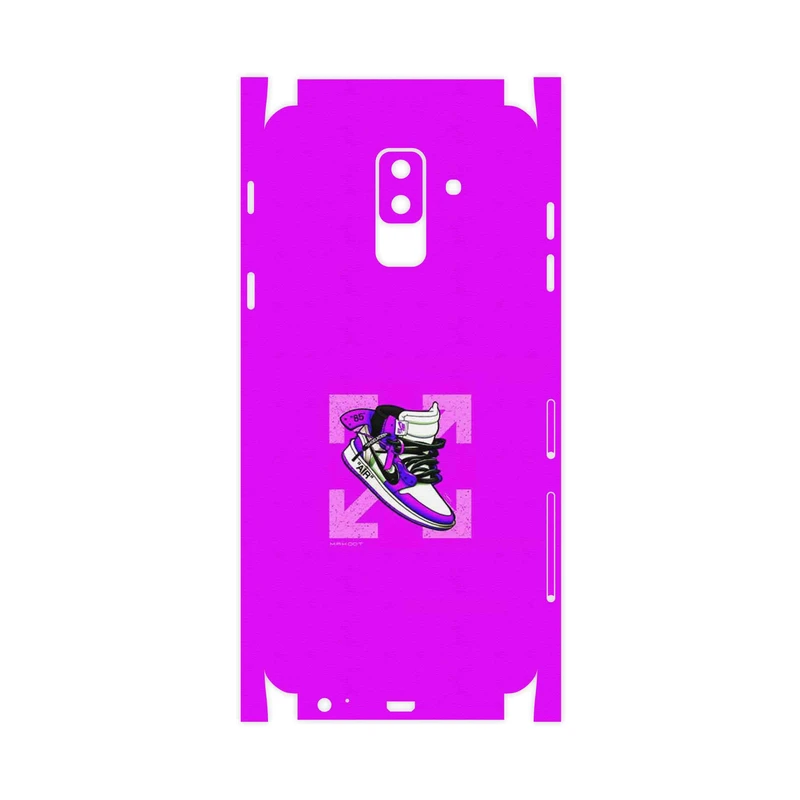 برچسب پوششی ماهوت مدل Nike Air Sneaker Digital Art-FullSkin مناسب برای گوشی موبایل سامسونگ Galaxy A6 Plus 2018