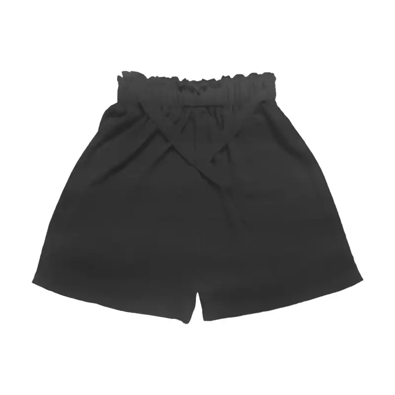 شلوارک زنانه مدل ابر و بادی کد 301 رنگ مشکی