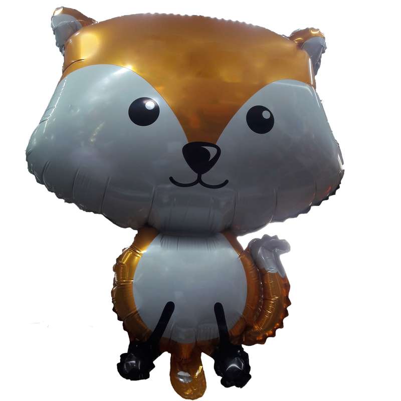 بادکنک فویلی طرح روباه مدل IRKLfox05