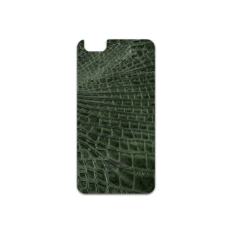 برچسب پوششی ماهوت مدل Green-Crocodile-Leather مناسب برای گوشی موبایل آنر 4X