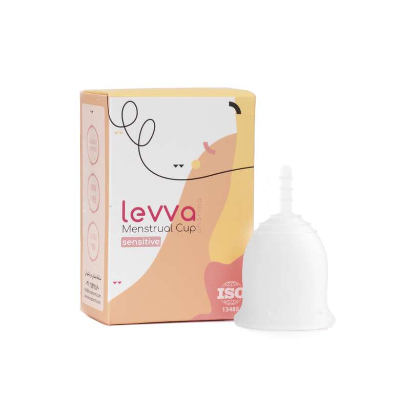کاپ قاعدگی لیوا فارما مدل Sensitive سایز متوسط