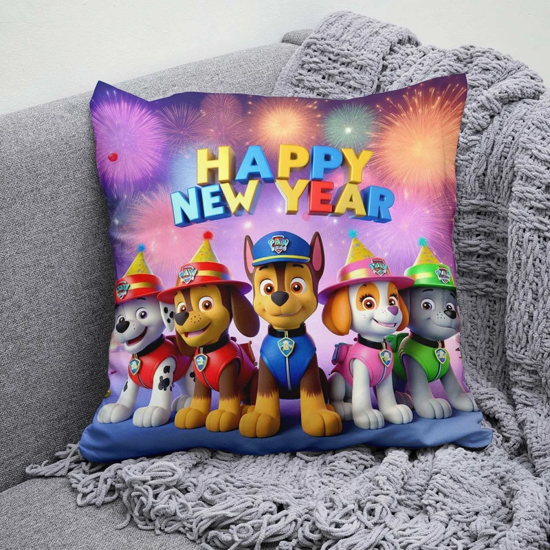 کوسن پاد آفرین مدل سگ های نگهبان پاو پاترول طرح سال 2025  B740