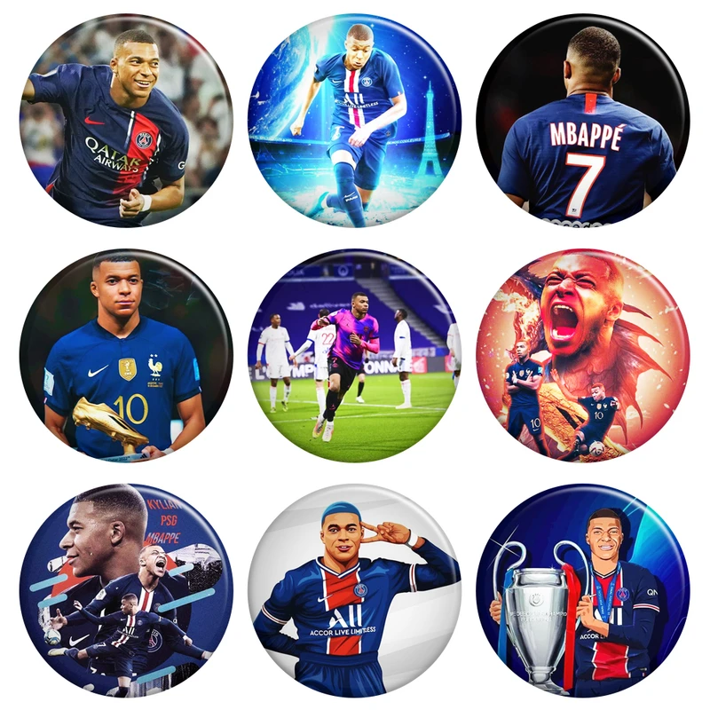 پیکسل گالری باجو طرح کیلیان امباپه کد mbappe 10 مجموعه 9 عددی