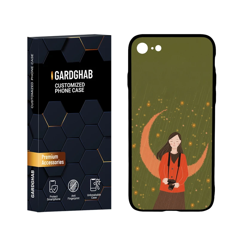 کاور گارد قاب مدل دخترانه مناسب برای گوشی موبایل اپل iPhone 7 / 8 / SE 2020 / SE 2022