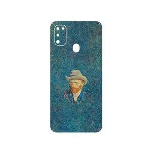 MAHOOT Self portrait with a gray felt hat Cover Sticker for Samsung Galaxy M30s