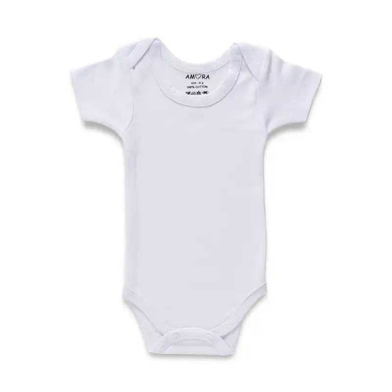 ست 19 تکه لباس نوزادی آمورا مدل sensitive رنگ سفید