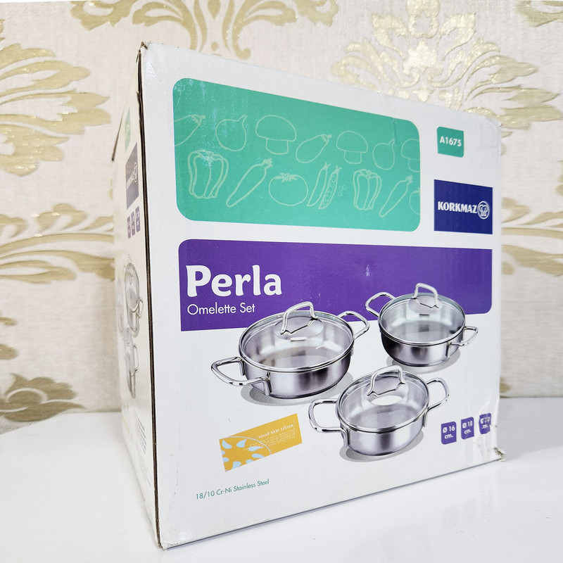سرویس تابه 6 پارچه کرکماز مدل PERLA