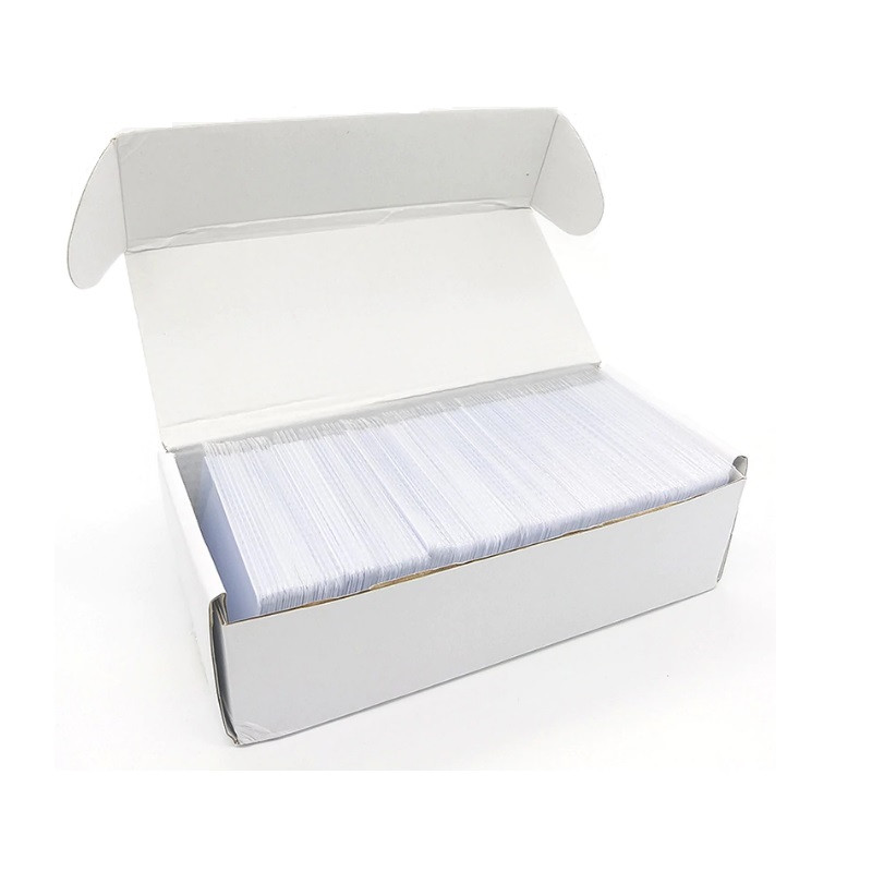 کارت پی وی سی سفید مدل مایفر 1k بسته 200 عددی