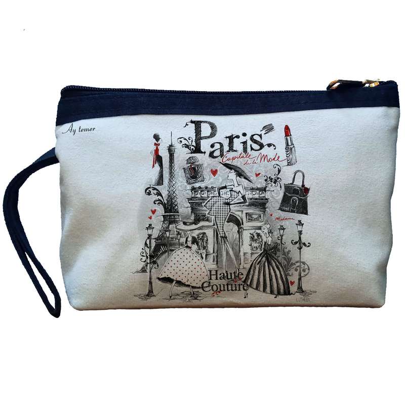 کیف لوازم آرایش زنانه آی تمر مدل پاریس کد 133