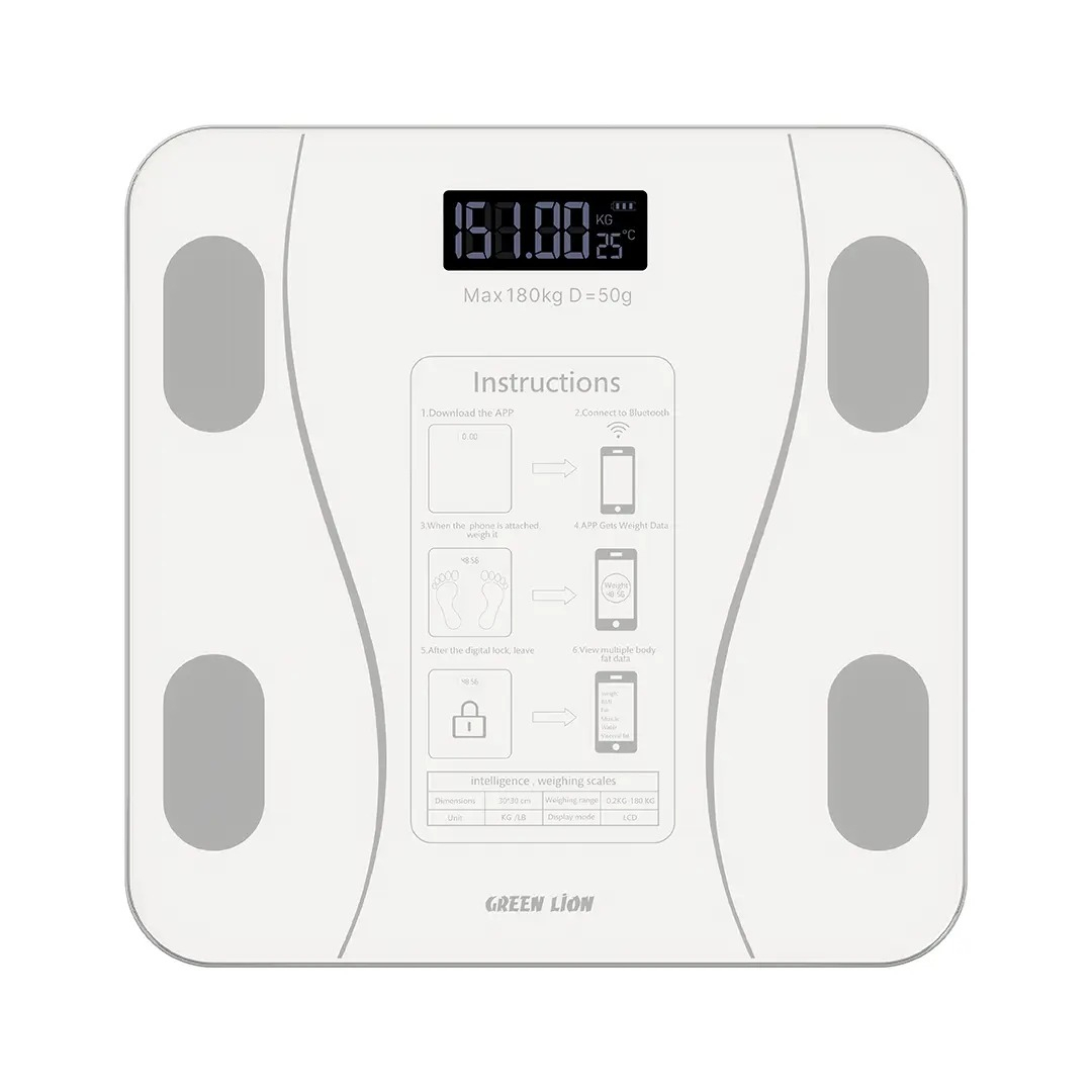 ترازو هوشمند گرین لاین مدل GBC-200 با دقت 50 گرم