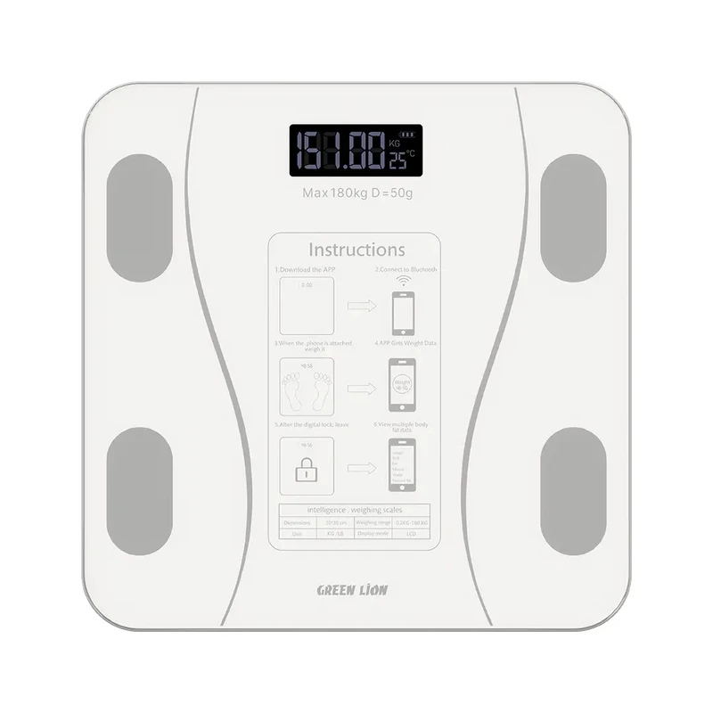 ترازو هوشمند گرین لاین مدل GBC-200 با دقت 50 گرم