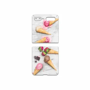 MAHOOT Funnel-ice-cream Cover Sticker for Samsung Galaxy Z Flip