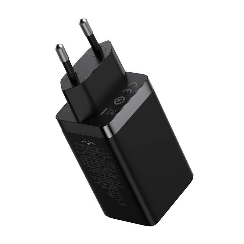 شارژر دیواری 65 وات باسئوس مدل GaN5 Pro Fast Charger به همراه کابل USB-C