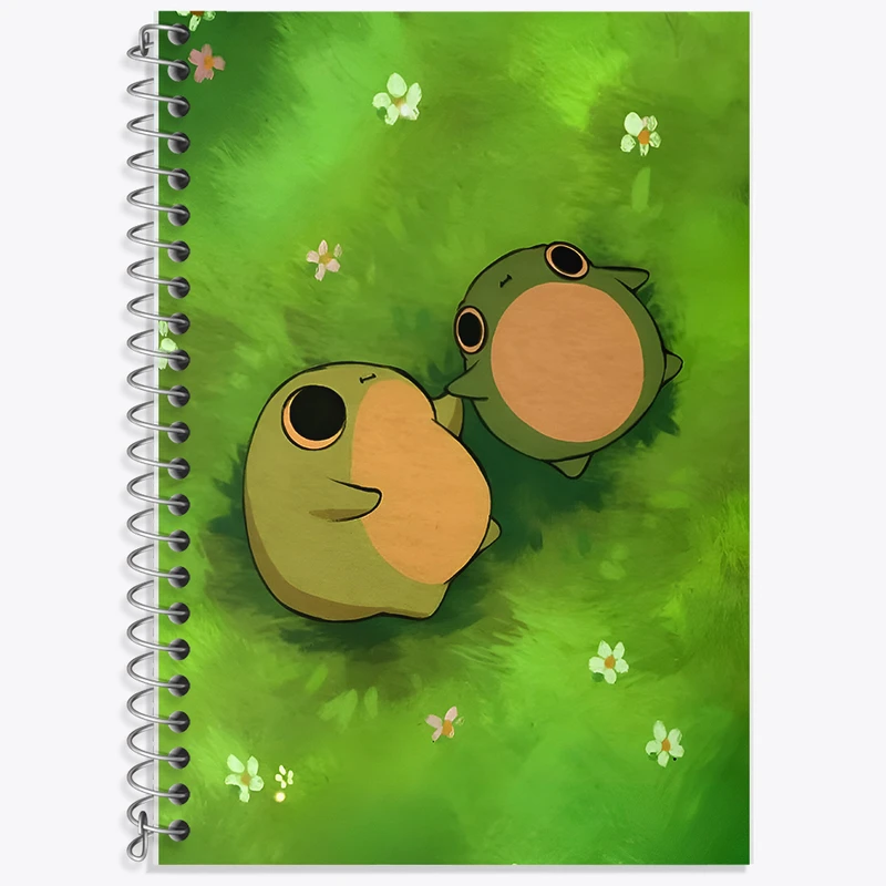 دفتر لغت 50 برگ خندالو طرح قورباغه های بامزه کد F6145