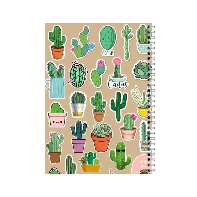 دفتر مشق 50 برگ بامبیلیپ طرح کاکتوس کد 4120748
