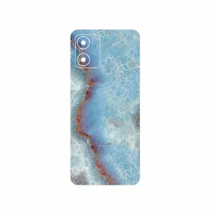 MAHOOT Blue_Ocean_Marble Cover Sticker for Motorola Moto E13