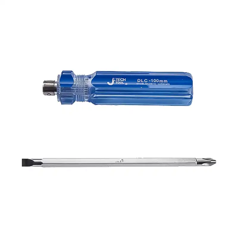 سری پیچ گوشتی دو سر چهار سو جتک مدل DLC-100