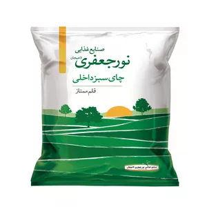 چای سبز قلم شرکت صنايع غذايي نور جعفري لاهيجان - 5 کیلوگرم