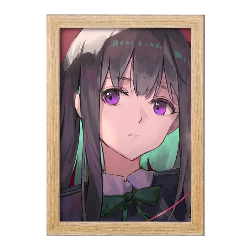 تابلو خندالو مدل تاکینا انیمه لیکوریس ریکویل Lycoris Recoil  کد 23098