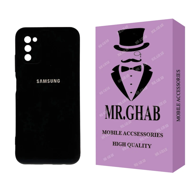 کاور مستر قاب مدل سیلیکونی مناسب برای گوشی موبایل سامسونگ Galaxy A03s