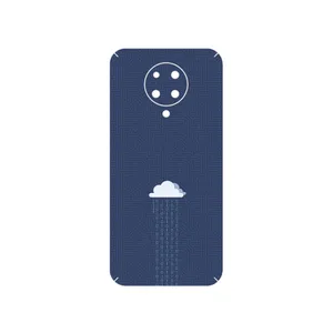 MAHOOT Minimal Data Cloud Cover Sticker for Xiaomi Poco F2 Pro