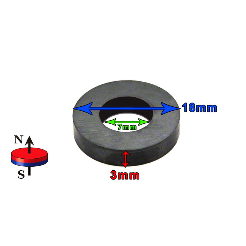 آهن ربا مدل D-100 بسته 10 عددی