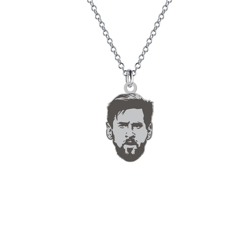 آویز تزئینی خودرو هایکا مدل چهره لیونل مسی کد am.jh 35