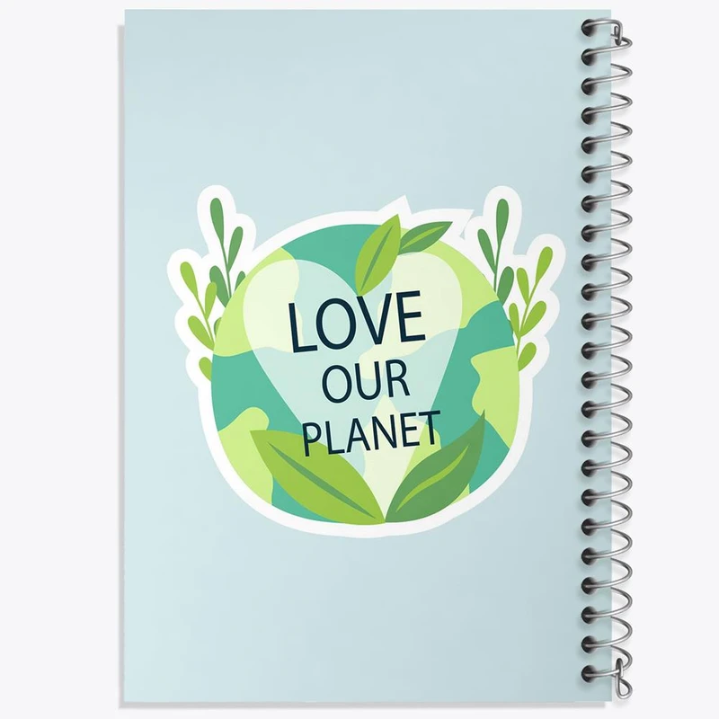 دفتر نقاشی 50 برگ خندالو مدل حمایت از محیط زیست کد 25925