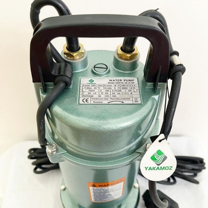پمپ کف کش یاکاموز مدل QDX1.5-17-0.37F