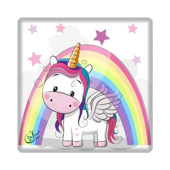 کاشی مبین ایده مدل اسب تک شاخ kh10 کد 234