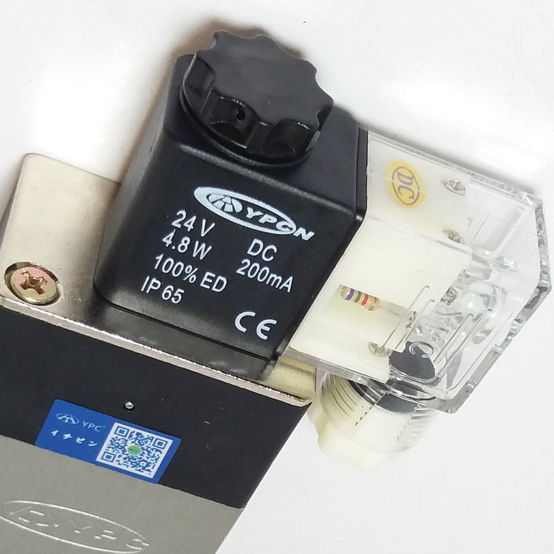 شیر برقی پنوماتیک وای پی سی مدل 4YV410-15-1/2-24v شیر برقی پنوماتیک وای پی سی مدل 4YV410-15-1/2-24v