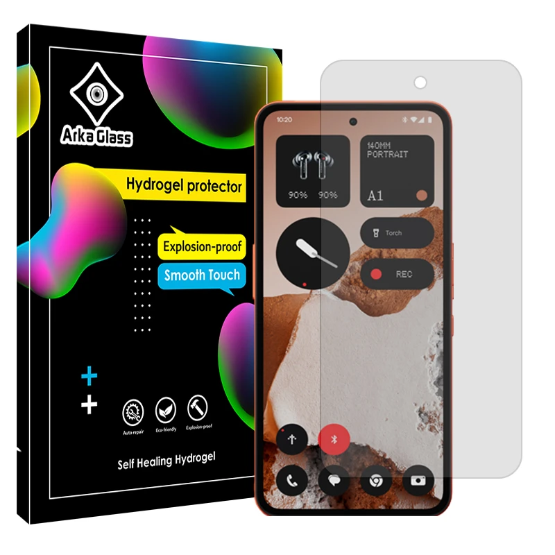 محافظ صفحه نمایش شفاف آرکا گلس مدل Tough مناسب برای گوشی موبایل ناتینگ CMF Phone 2 Pro