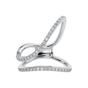 انگشتر نقره زنانه ژابیز کد 175