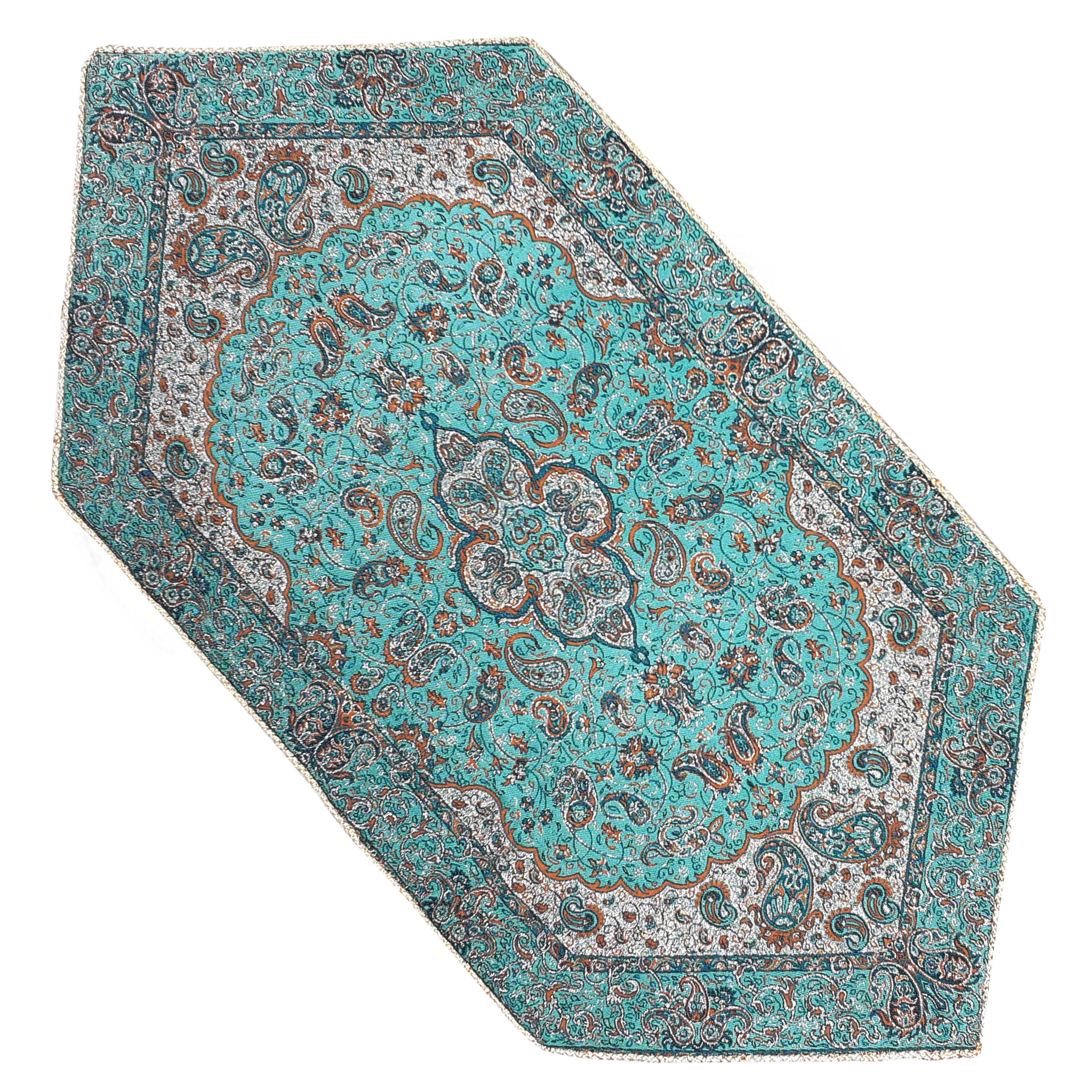 رومیزی ترمه مدل شاه عباسی کد SB90