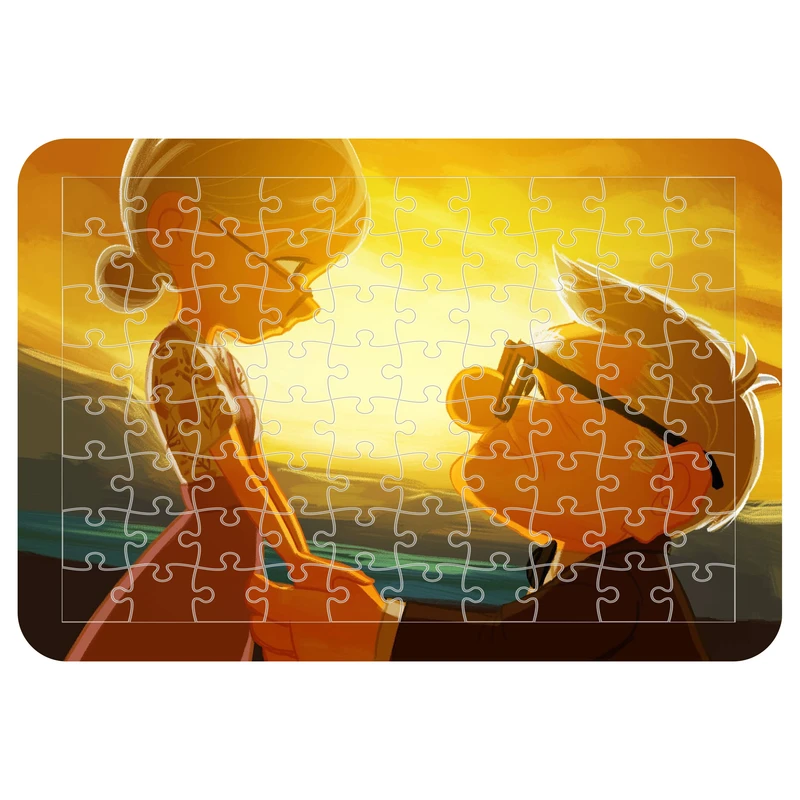 پازل 54 تکه اطلس آبی طرح کارتون آپ  مدل P1922