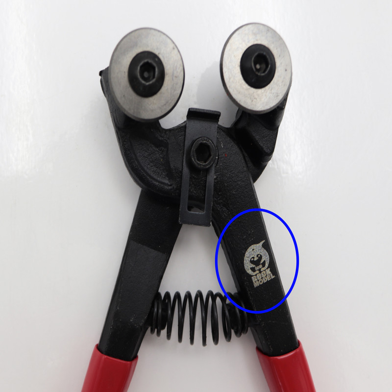 انبر کاشی بر مدل آیس راک طرح غلتکی کد YP-2TIGH-20CM سایز 8 اینچ